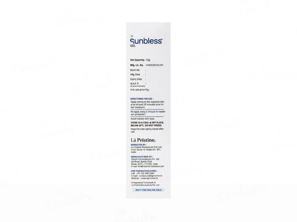 Sunbless Cyclic Silicon Free Sunscreen Gel SPF 50+ PA+++, 50gm