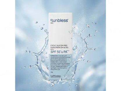 Sunbless Cyclic Silicon Free Sunscreen Gel SPF 50+ PA+++, 50gm