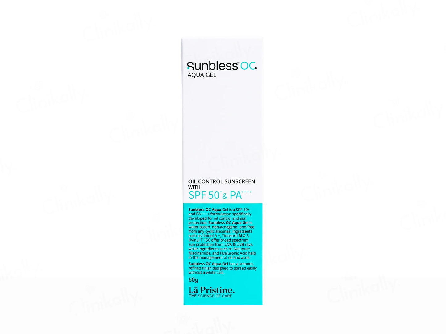 Sunbless OC Oil Control Aqua Gel Sunscreen SPF 50+ PA++++, 50gm