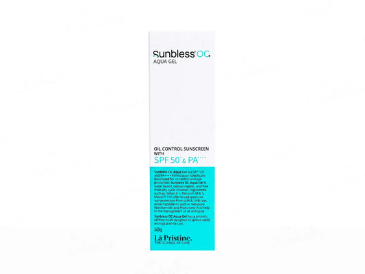 Sunbless OC Oil Control Aqua Gel Sunscreen SPF 50+ PA++++, 50gm