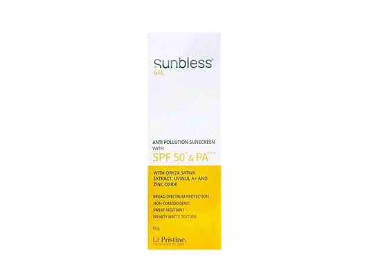Sunbless Anti Pollution Sunscreen Gel SPF 50+, 60gm