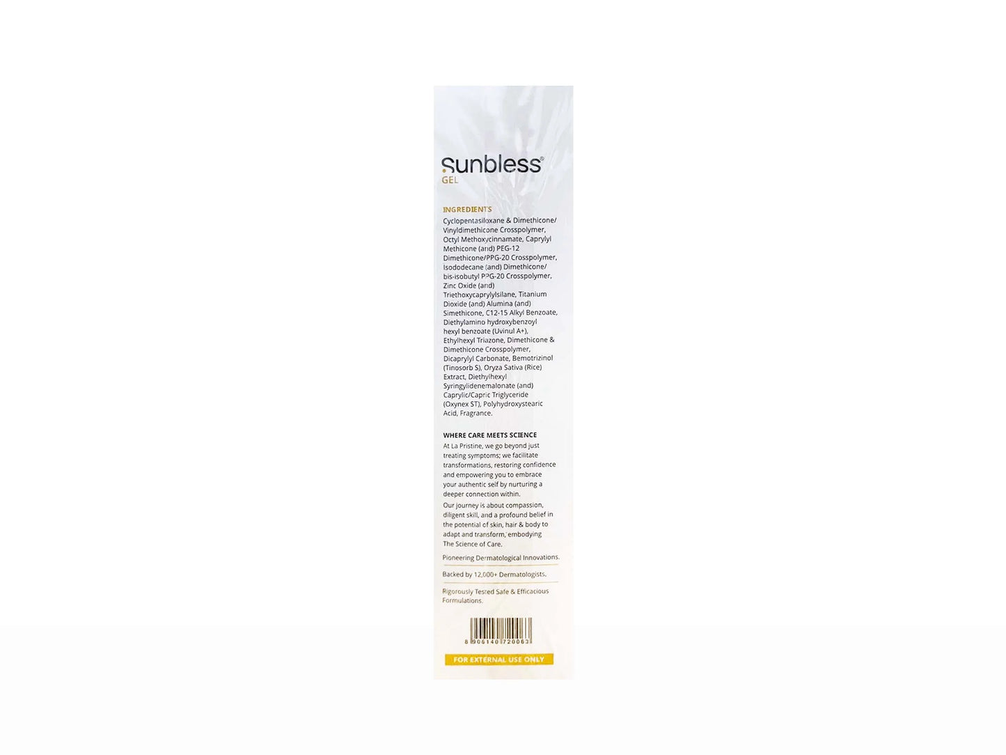 Sunbless Anti Pollution Sunscreen Gel SPF 50+, 60gm