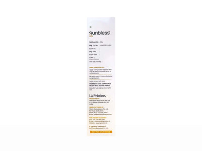 Sunbless Anti Pollution Sunscreen Gel SPF 50+, 60gm