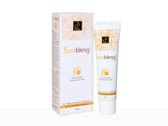 Sunbless Silicon Sunscreen Gel SPF 50+ (60 GM)