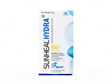 Sunheal Hydra Hydrating Sunscreen Lotion SPF 50+ PA+++ 50gm