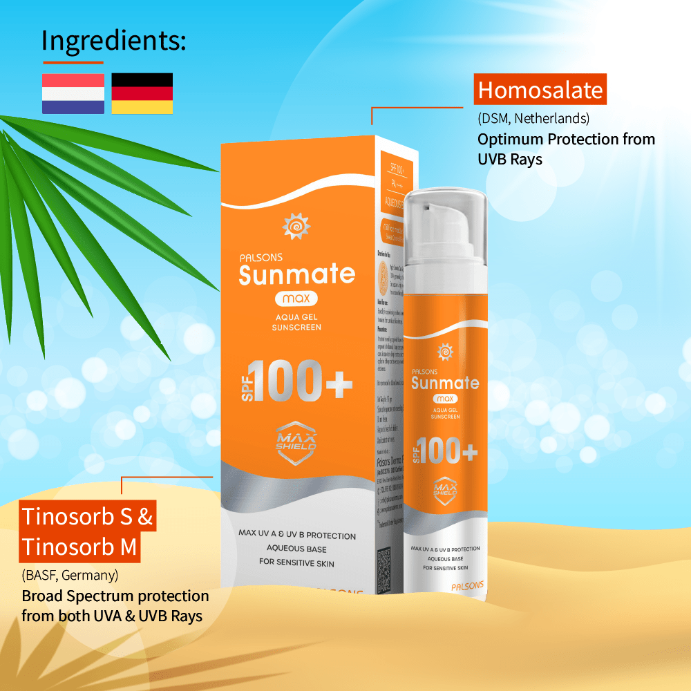 Sunmate Max Aqua Sunscreen Gel spf 100+ 50gm