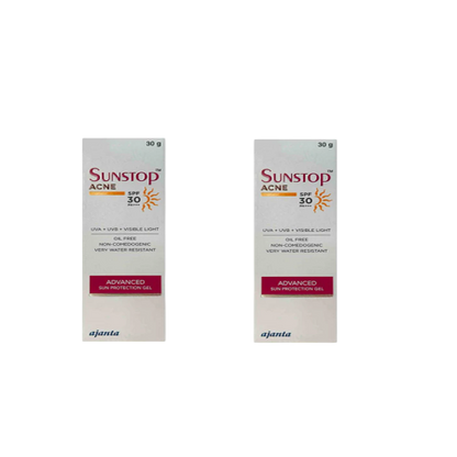 Sunstop Acne SPF 30 PA +++ Sunscreen Gel,