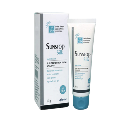 Sunstop Silk Sunscreen SPF 58+, 60gm