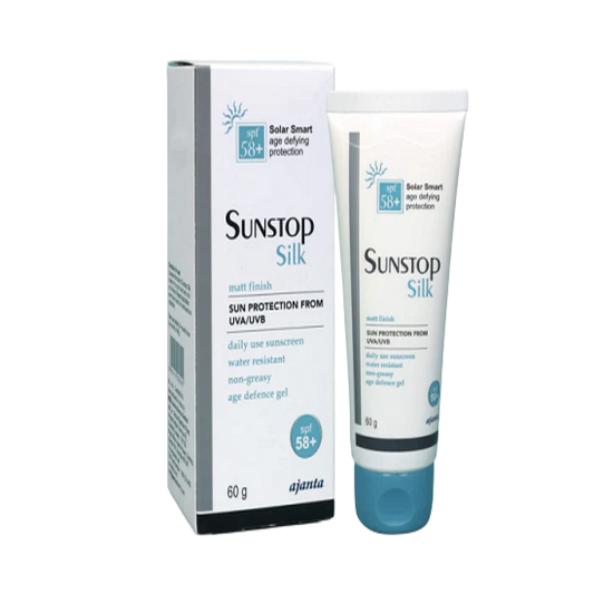Sunstop Silk Sunscreen SPF 58+, 60gm