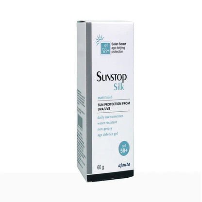 Sunstop Silk Sunscreen SPF 58+, 60gm
