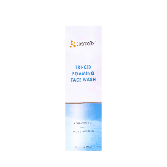 Cosmofix Tri-Cid Foaming Face Wash, 100ml