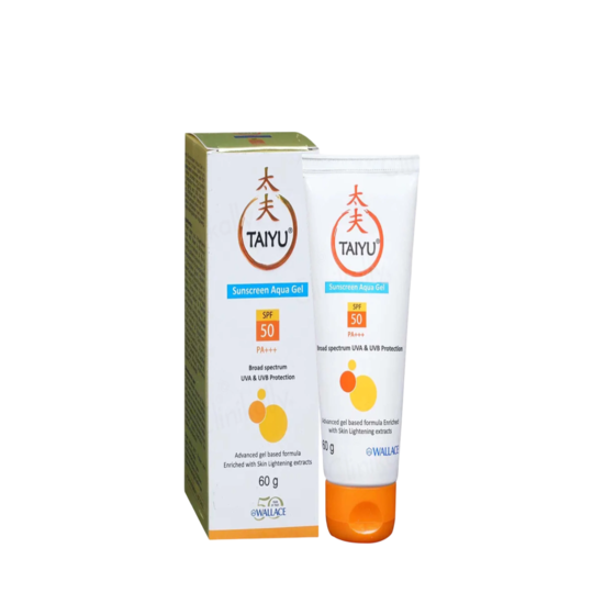 Taiyu Sunscreen Aqua Gel SPF 50 PA+++ 60gm