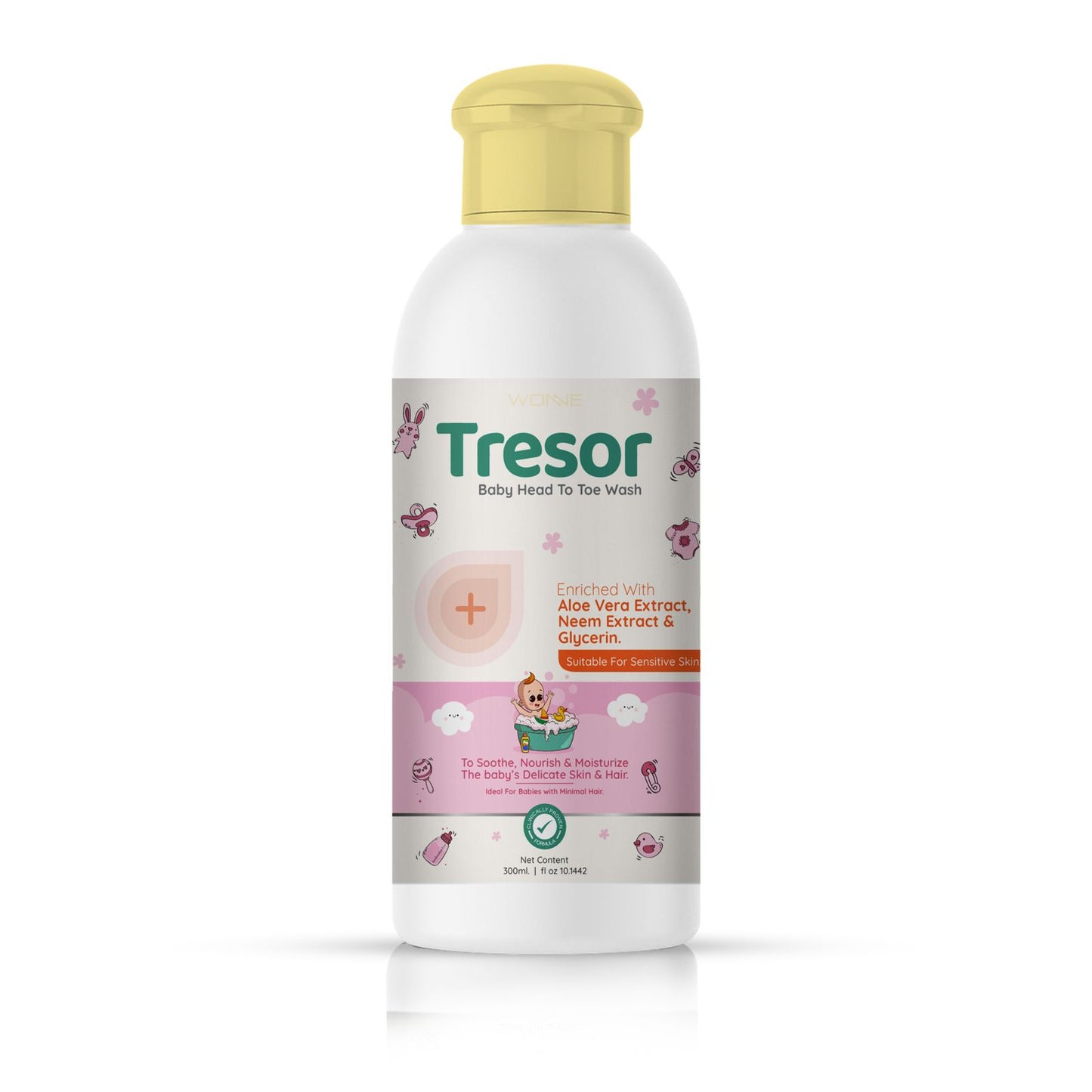 Tresor Baby Head to Toe Wash 300ml