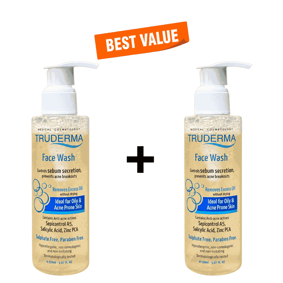 Truderma Face Wash For oily & Acne Prone Skin 150ml