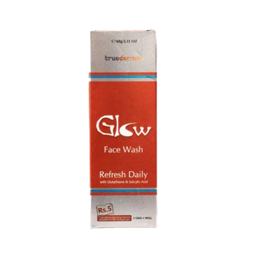 True Derma Glow Face Wash Refresh Daily,