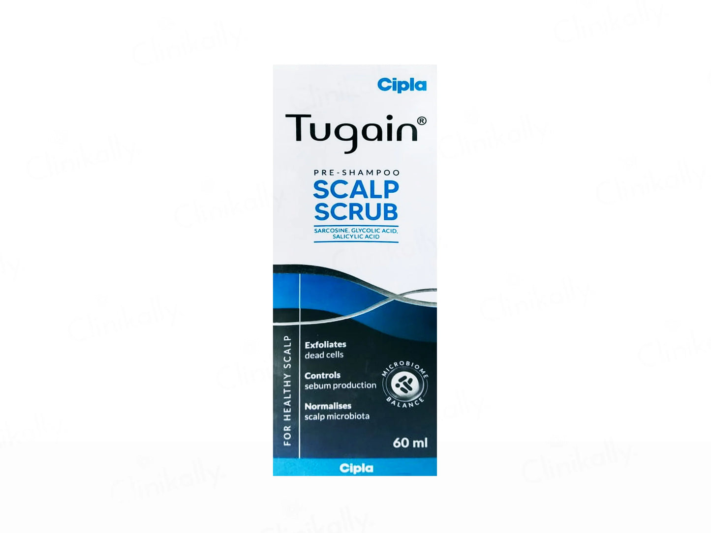 Tugain Pre-Shampoo Scalp Scrub, 60ml
