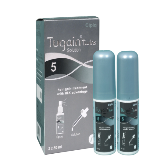 Tugain Twins 5 Solution, 120ml
