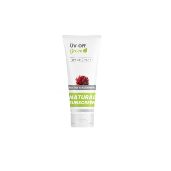 UV-Off Green Natural Sunscreen SPF 50 PA+++, 50gm