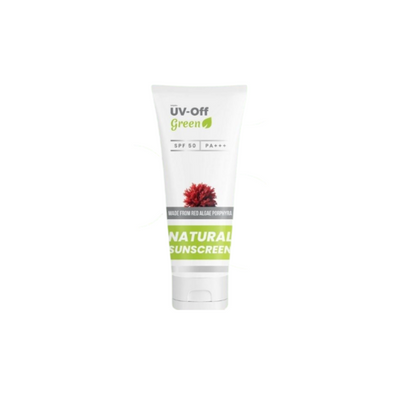 UV-Off Green Natural Sunscreen SPF 50 PA+++, 50gm