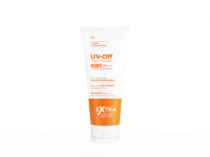 UV-Off Instant Protection Vitamin C & Ferulic Acid Sunscreen Gel SPF 60 PA+++, 50gm