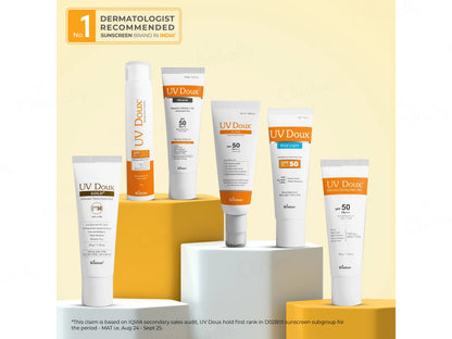UV Doux D-Tan Aqua Sunscreen Lotion SPF 50 PA++++