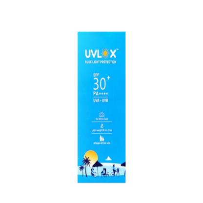 Uvlox Blue Light Protection Sunscreen SPF 30+ PA++++ 50gm