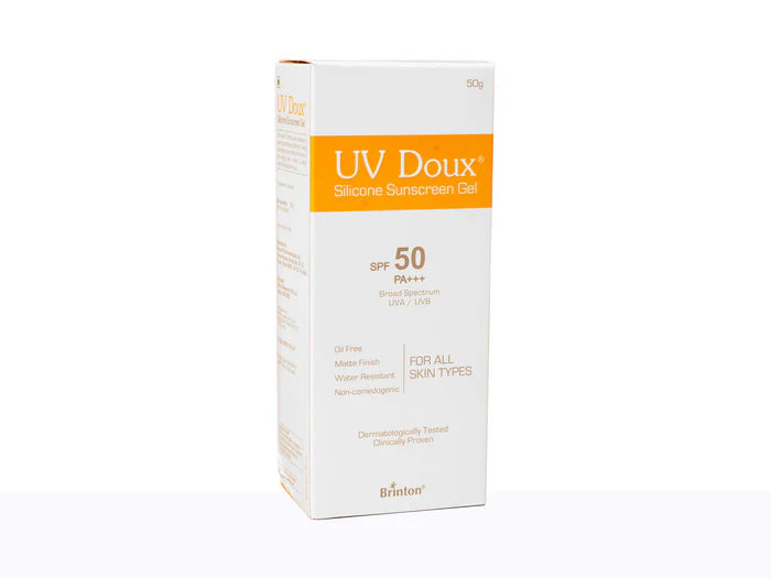 UV Doux Silicone Sunscreen Gel SPF 50, 50gm