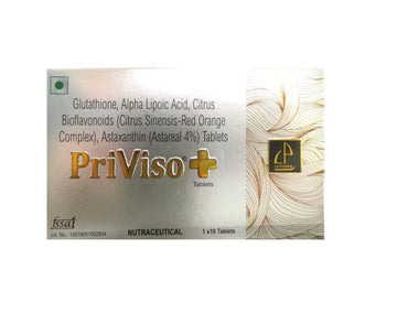 PriViso Plus +Tab (1 Strip of 10 tab)