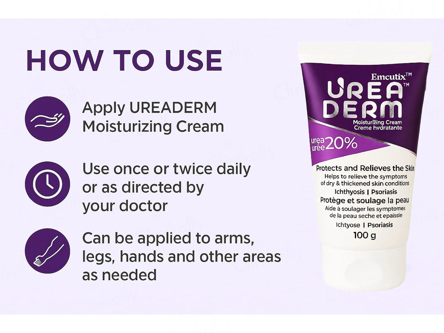 Urea Derm 20% Moisturising Cream 100GM