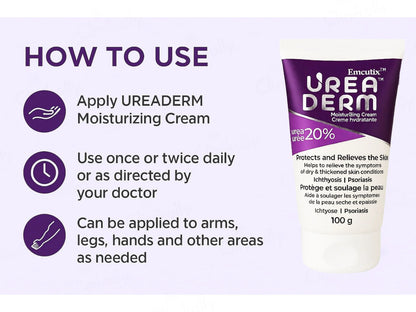 Urea Derm 20% Moisturising Cream 100GM
