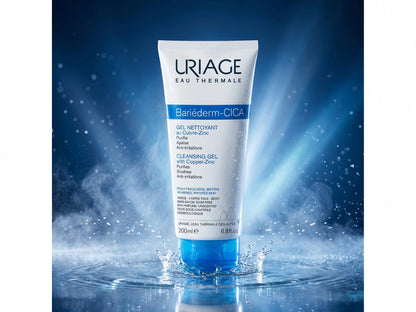 Uriage Bariederm-Cica Cleansing Gel With Copper Zinc 200ml