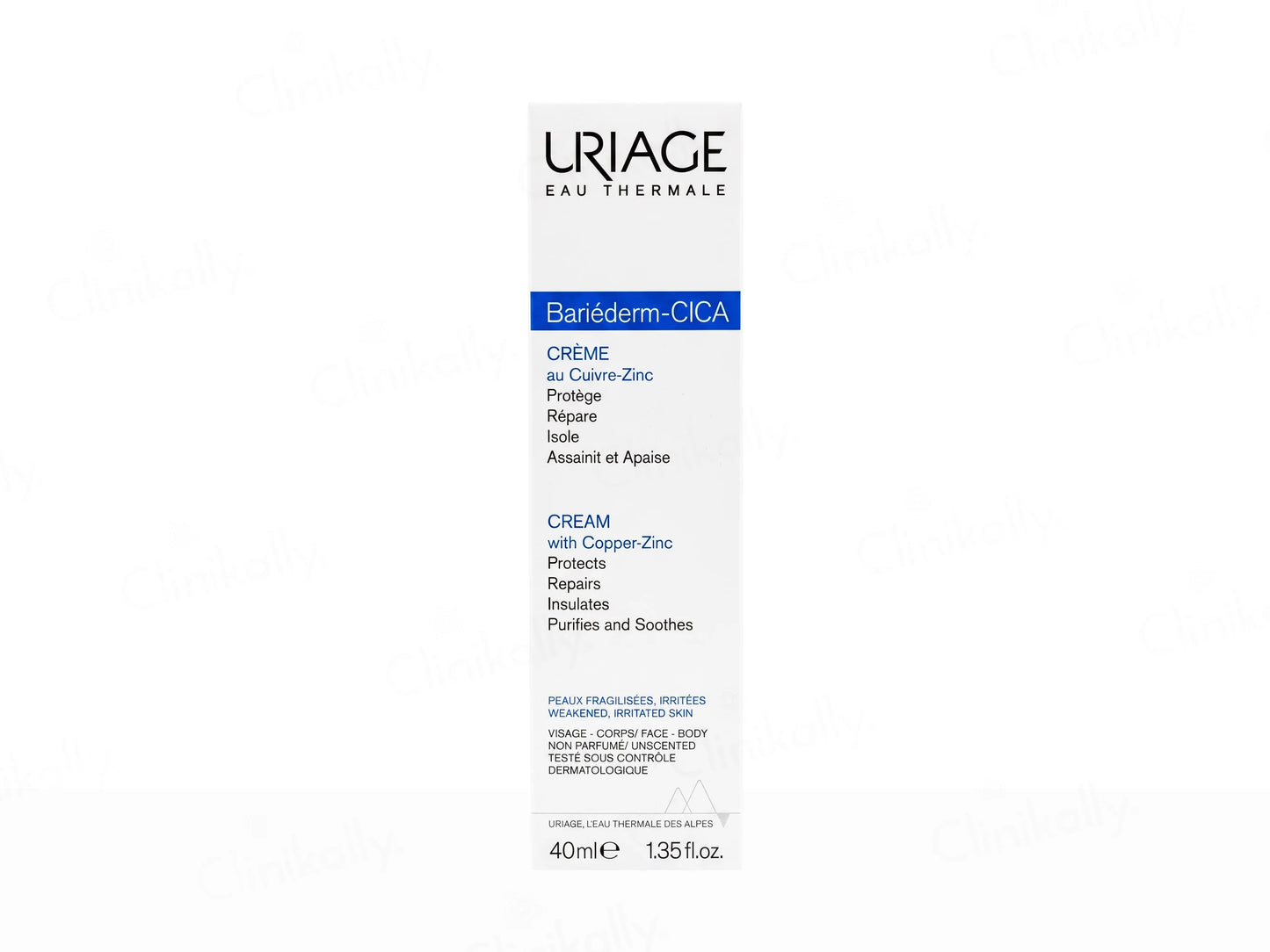 Uriage Bariederm-Cica Cream With Copper-Zinc