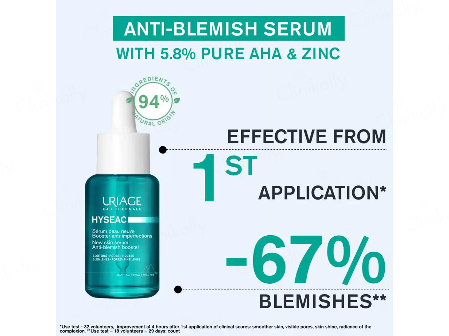 Uriage Hyseac New Skin Anti-Blemish Booster Serum 30ml