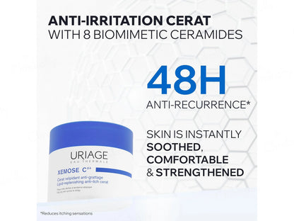 Uriage Xemose C8+ Lipid-Replenishing Anti-Itch Cerat 200ml