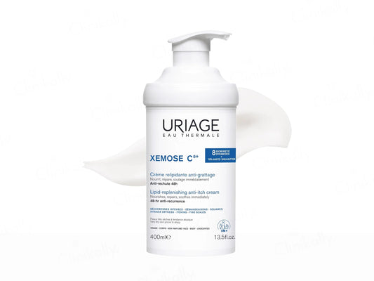 Uriage Xemose C8+ Lipid-Replenishing Anti-Itch Cream 400ml