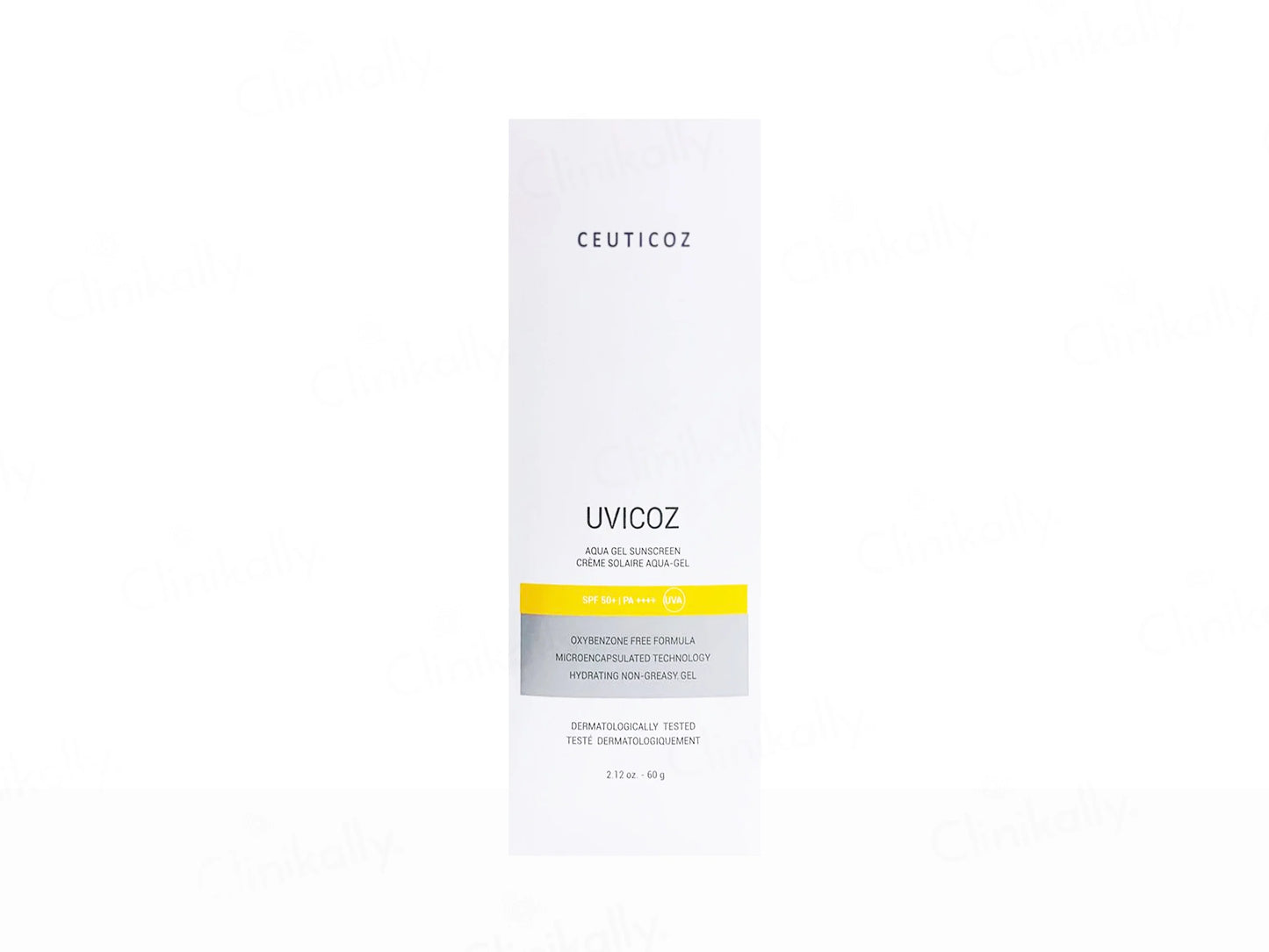 Uvicoz Aqua Sunscreen Gel SPF 50 PA ++++, 60gm