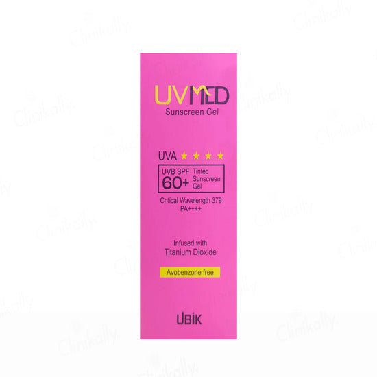 Uvmed Tinted Sunscreen Gel SPF 60+ PA++++