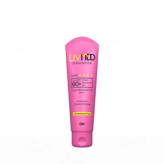 Uvmed Tinted Sunscreen Gel SPF 60+ PA++++,