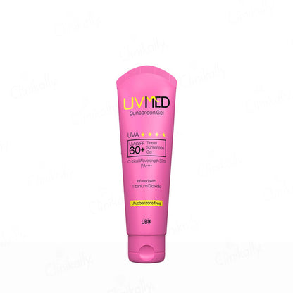 Uvmed Tinted Sunscreen Gel SPF 60+ PA++++,