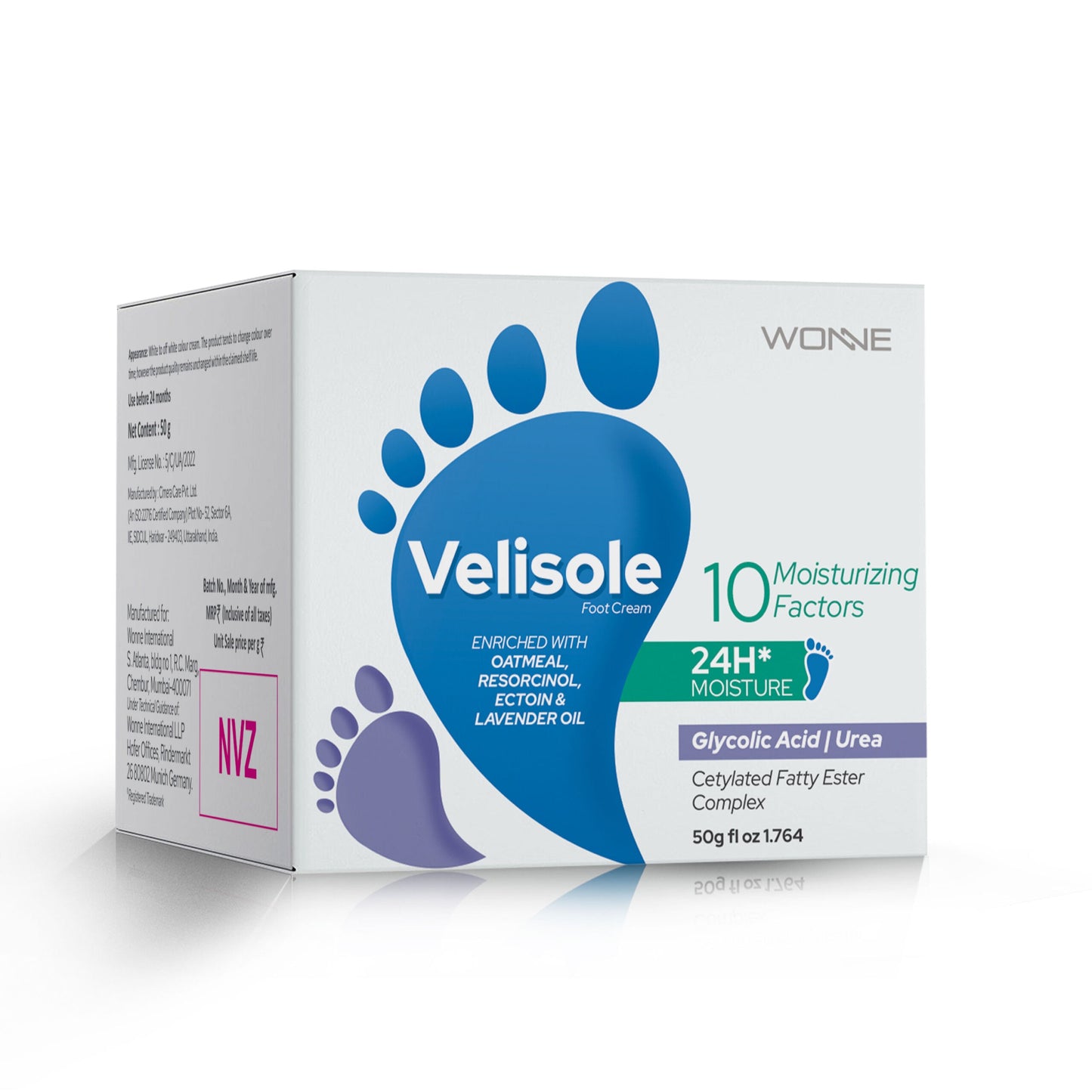 Velisole Foot Cream 50gm