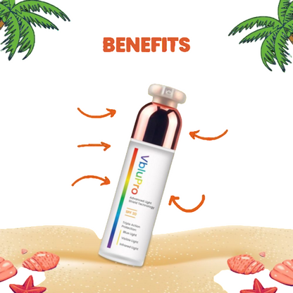 VbluPro Advanced Light Shield Sunscreen SPF 30, 30gm