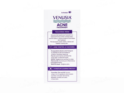 Venusia Acne Facewash, 75gm