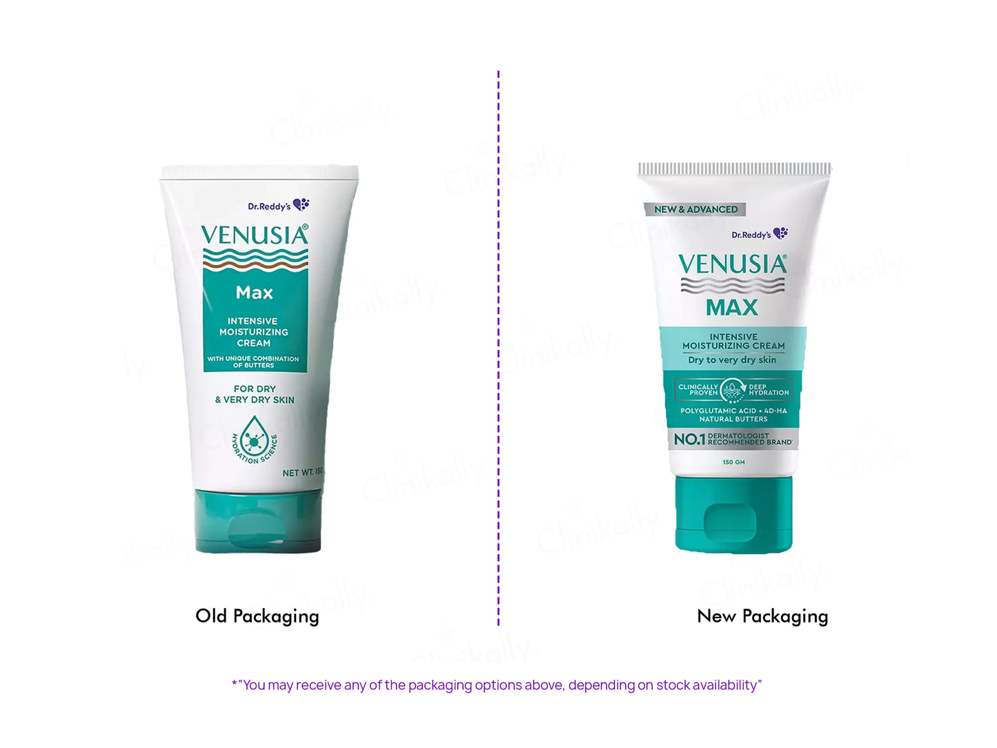 Venusia max intensive moisturizing cream, 150g