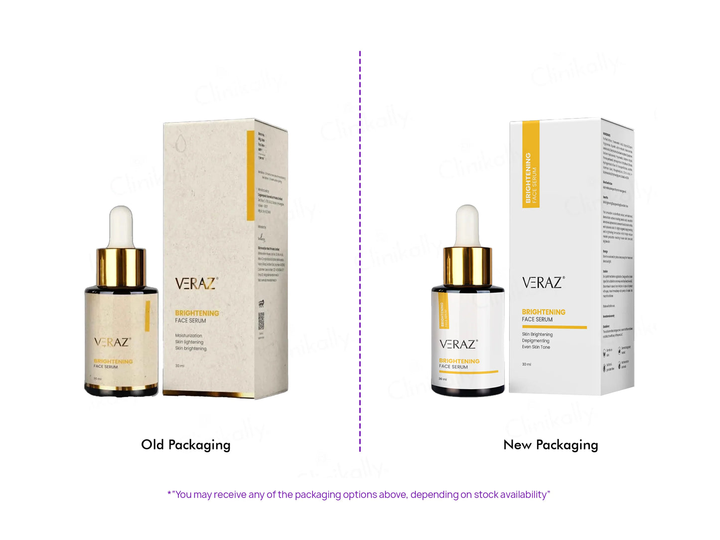 Veraz Brightening Face Serum, 30ml