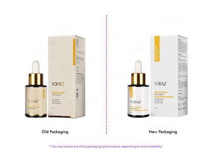 Veraz Brightening Face Serum, 30ml