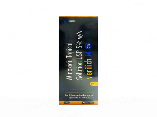 Verilich M 5% Topical Solution 60ml
