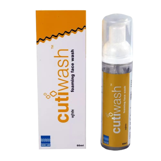 Cutiwash Foaming Face Wash, 60ml