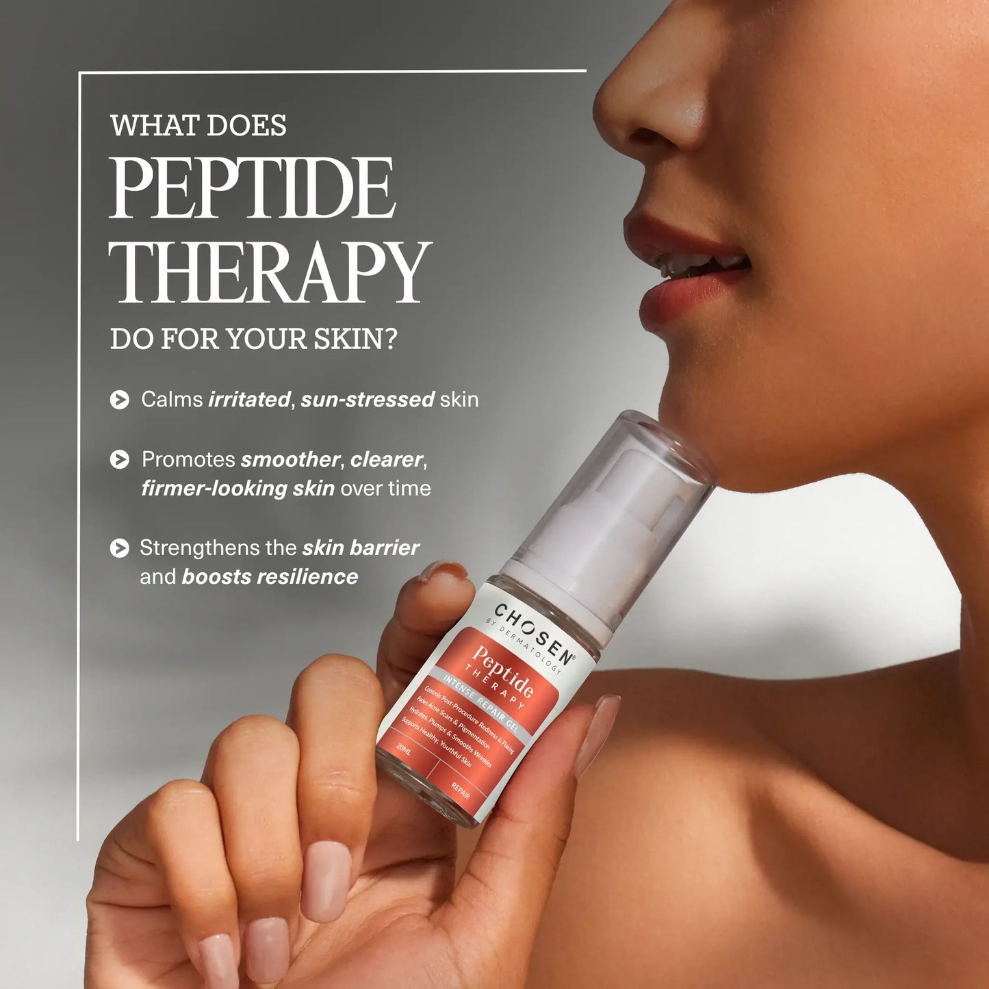Chosen Peptide Therapy Intense Repair Gel 50ml