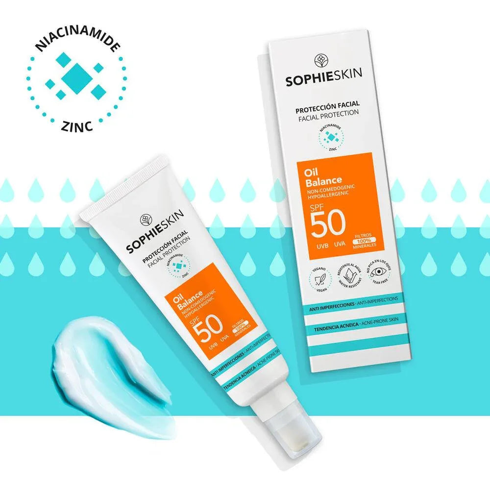 Sesderma Sophieskin Oil Balance Facial Sunscreen 50 SPF (50ml)