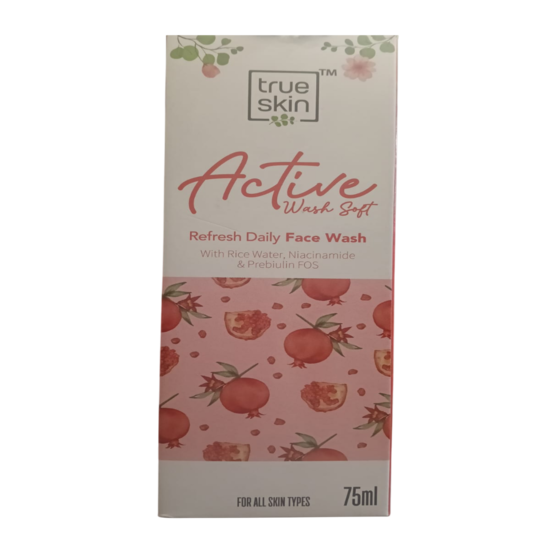 Trueskin Active Wash Soft Face Wash 75ml